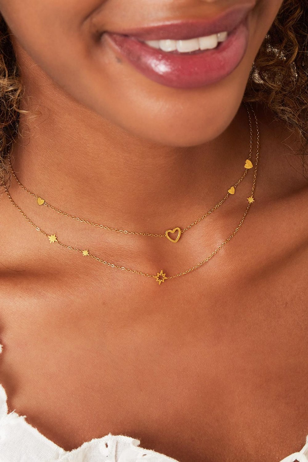 Edelstahlkette Herz Stainless h5Bild3